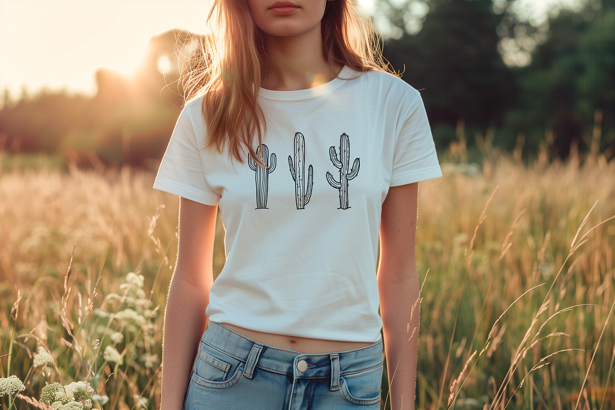 Cactus SVG Bundle | Succulent Art, an Illustration by Dervik Art Store (Photo 8 of 8)