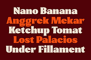 Cilker – Bold Modern Display Font, a Sans Serif Font by Pekotype (Thumbnail 6 of 15)