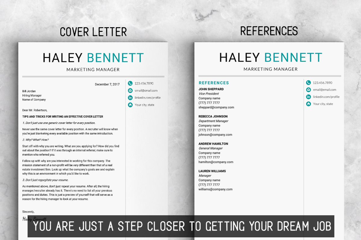 Editable RESUME Template / MS Word, a Resume Template by LevelUpResume (Photo 5 of 5)