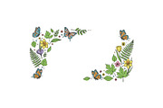 Easter Floral Botanical Frame Bundle, an Object Illustration by Designer_Momina (Thumbnail 7 of 14)