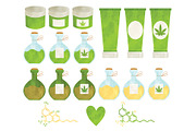 Cannabis Medical Marijuana Clipart, a Healthcare Illustration by SugarPickle Clip Art (Thumbnail 5 of 5)