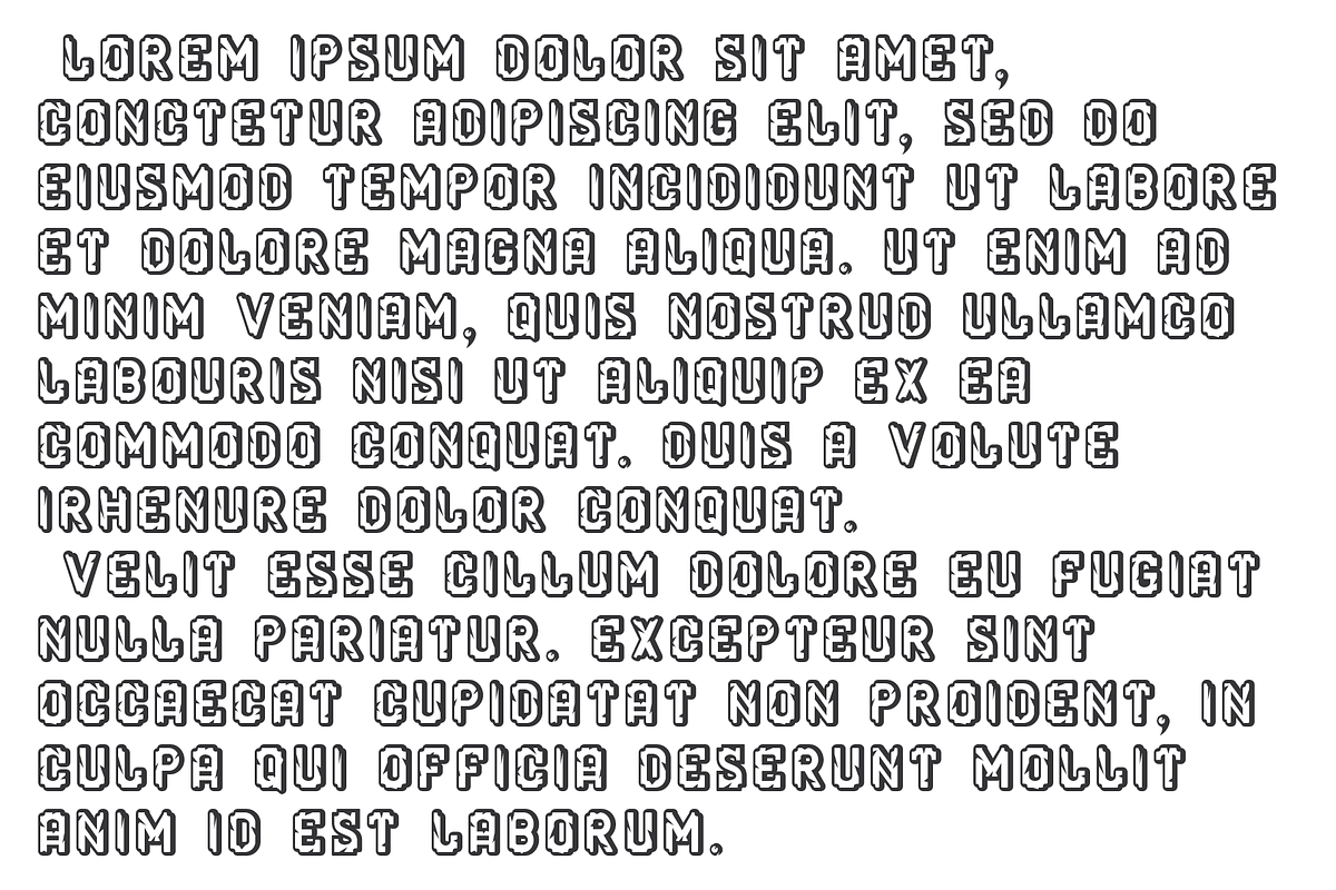 GAMEOVER_font, a Font by NicklancerShop (Photo 3 of 3)