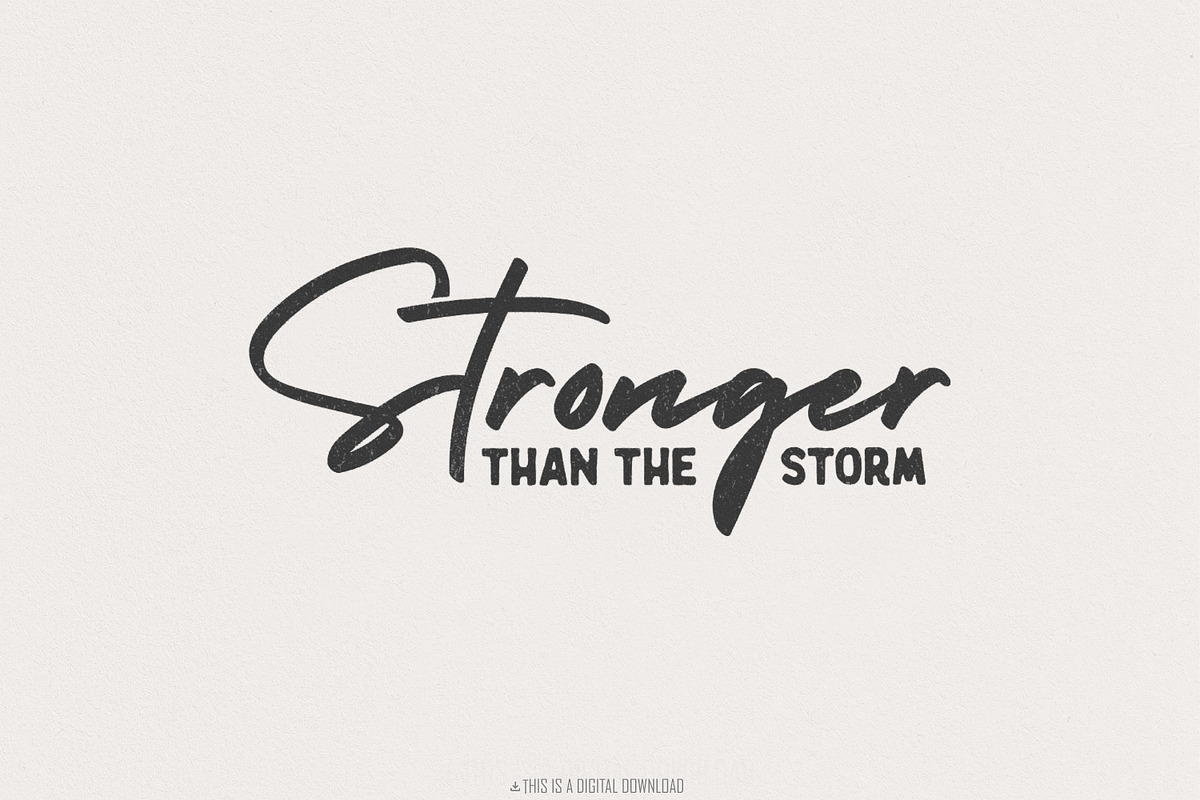 Stronger Than The Storm PNG, Boho, an Illustration by SharpMarketplace (Photo 1 of 9)