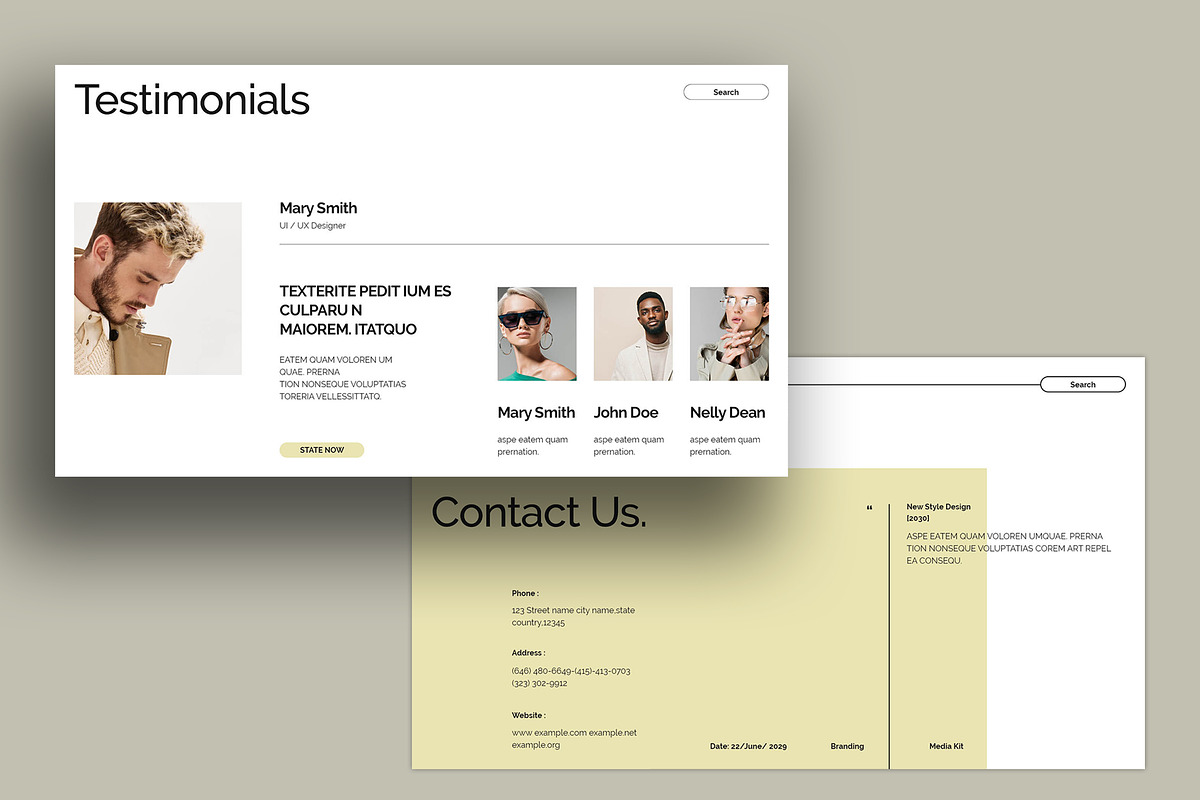 Media Kit Presentation Template, a Presentation Template by RedGiant