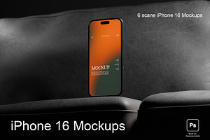 iPhone 16 Mockup | Apple Device
