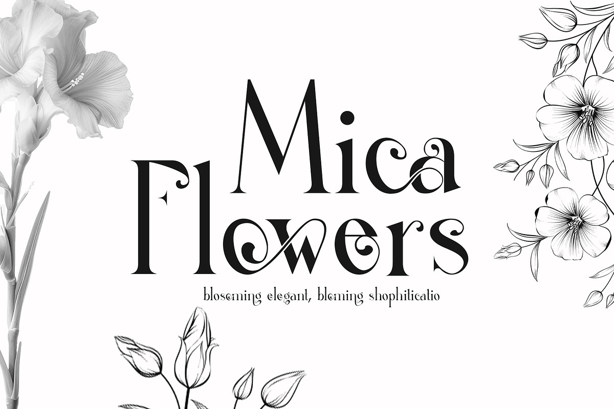 Thefang ligature serif typeface, a Serif Font by yaqublekker (Photo 1 of 7)