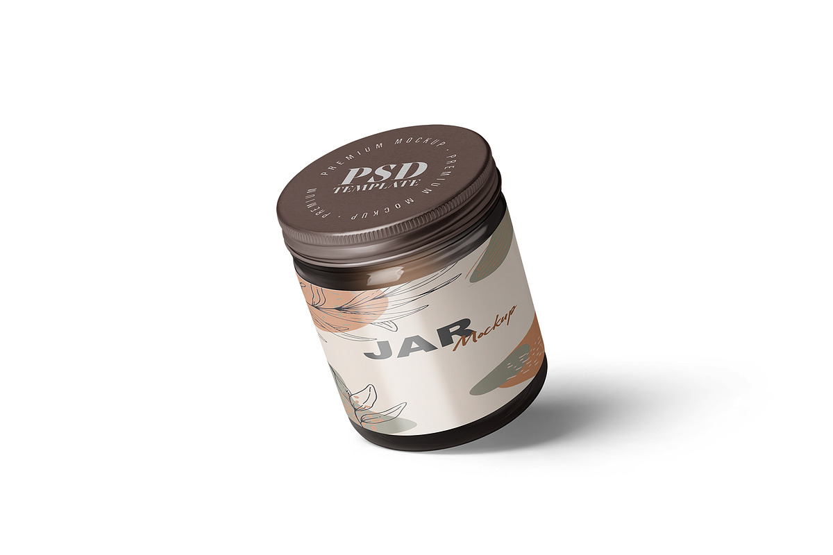 Jar Mockup, a Cups & Container Mockup by mockupbuys (Photo 4 of 6)