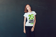25 T-Shirts Mock-Up (Part 3), a Shirt Mockup by Freeman Studio (Thumbnail 11 of 32)
