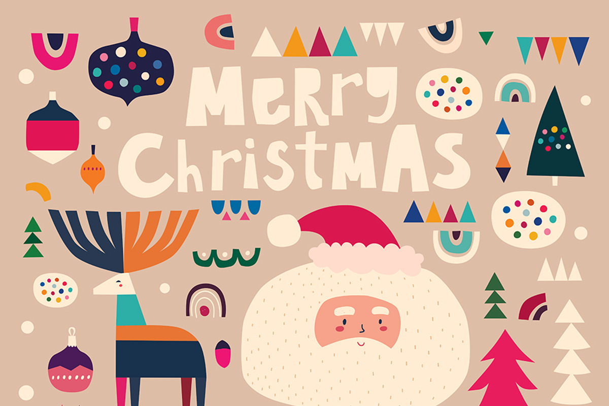 Funny CHRISTMAS collection, an Animal Illustration by MoleskoStudio (Photo 8 of 10)