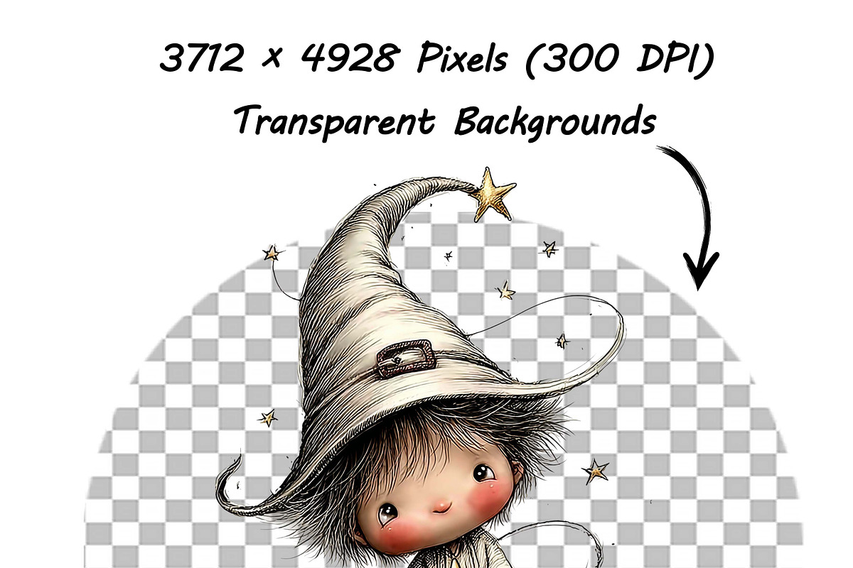Whimsical Valentine Day Girl Clipart, an Illustration by one-touch (Photo 14 of 16)