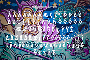 Afruemo - Modern Graffiti Font, a Handwritten Font by Dhabee (Thumbnail 5 of 9)