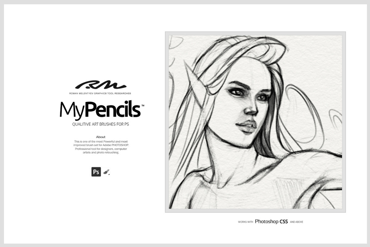 RM My Pencils, a Brush Add-On by R M (Photo 3 of 8)