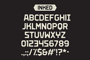 Gearhead Typeface, a Font by MightySHORT (Thumbnail 3 of 4)