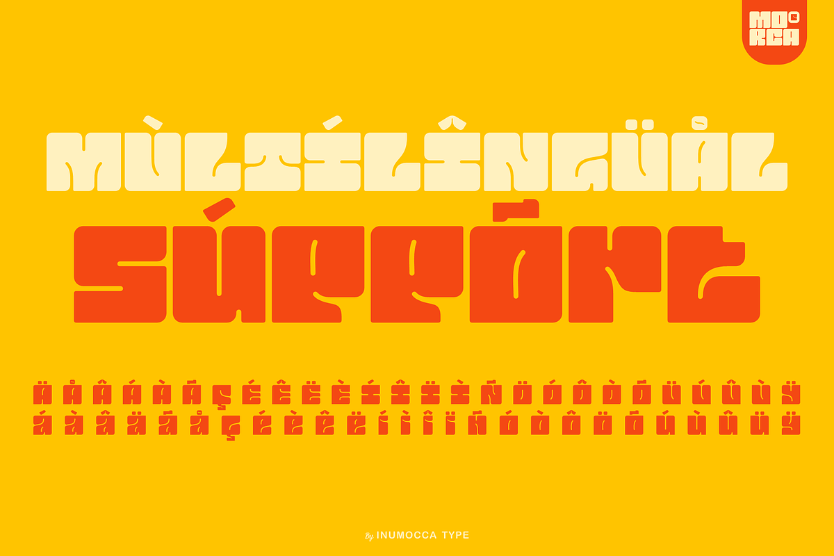 Morca, a Sans Serif Font by inumocca_type (Photo 12 of 13)