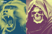Grunge Line Photocopy Effect, an Action Add-On by DaldSgh (Thumbnail 2 of 16)