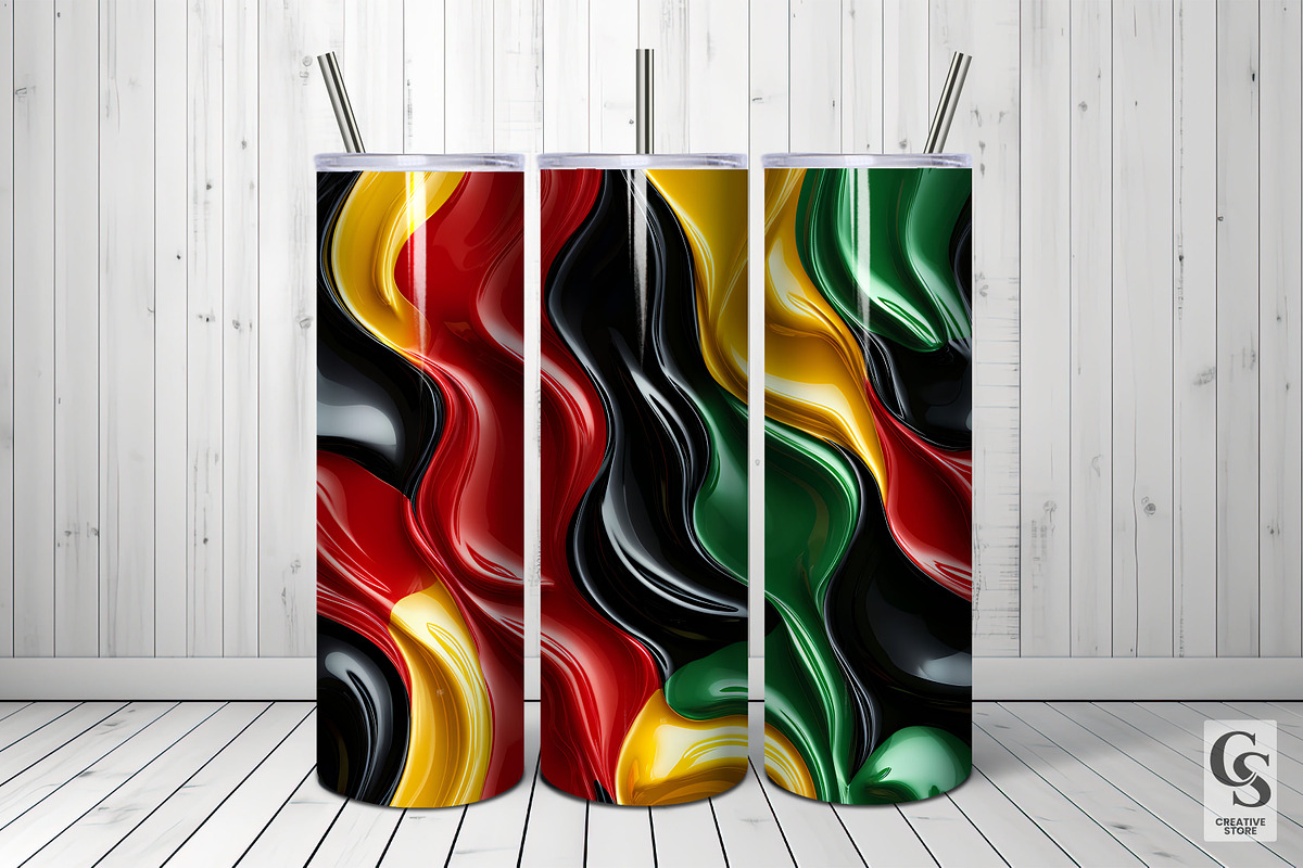 Black History Month 3D Foil Pattern, a Pattern Graphic by Creative Store (Photo 5 of 5)