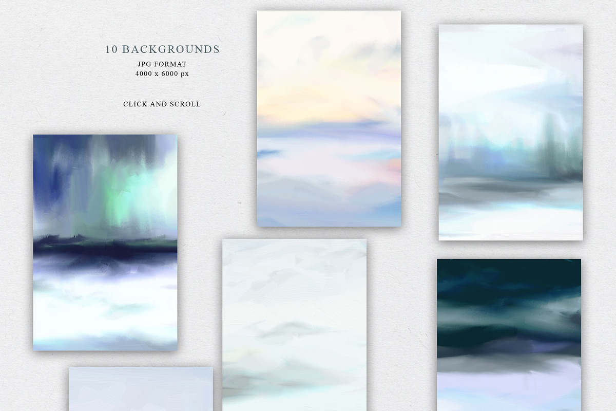 Polar night - winter collection, a Seasonal Illustration by Vasmila (Photo 11 of 17)