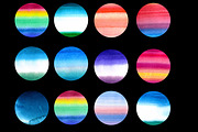 Watercolor Brushstrokes, a Texture Graphic by artabramova (Thumbnail 9 of 9)