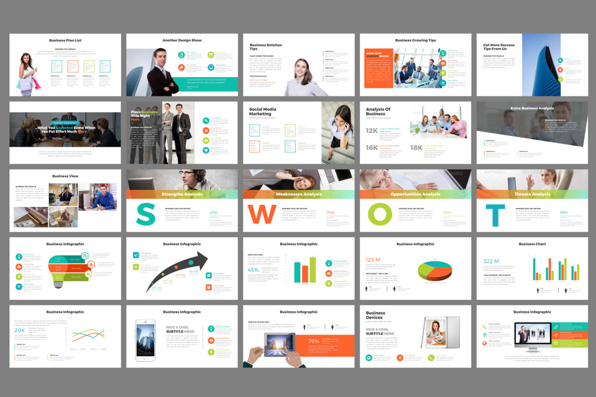 Montage - Multipurpose Presentation, a Presentation Template by GreenDesign (Photo 2 of 4)
