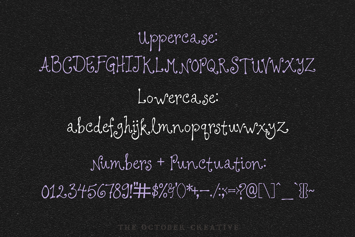 Moonslipper Witchy Handwritten Font, a Handwritten Font by The October Creative (Photo 2 of 8)