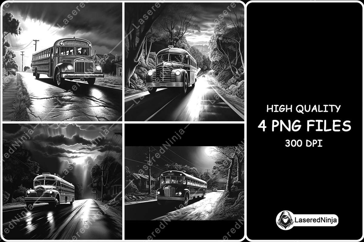 School Bus Road Vehicle Shuttle, a Background Graphic by LaseredNinja (Photo 1 of 7)