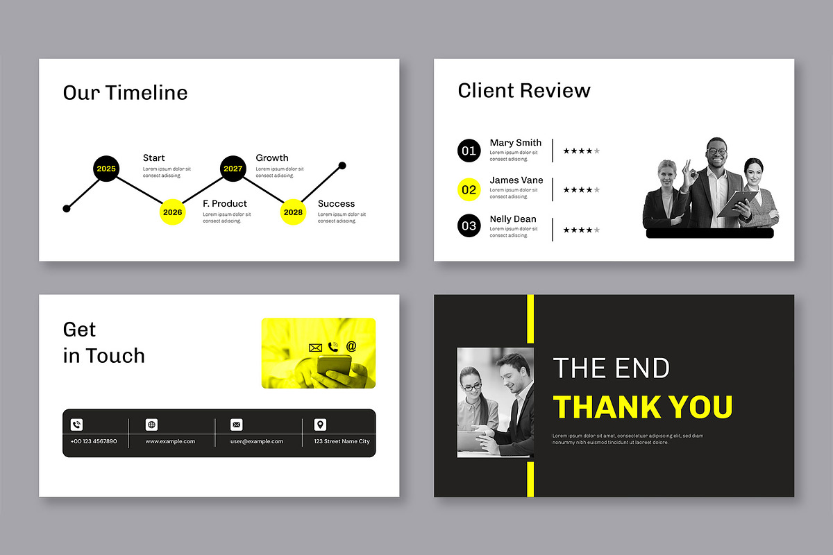 Case Study Presentation Template, a Presentation Template by Mighty-Slide (Photo 5 of 5)