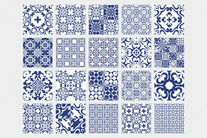 Ornamental Tile Patterns Collection