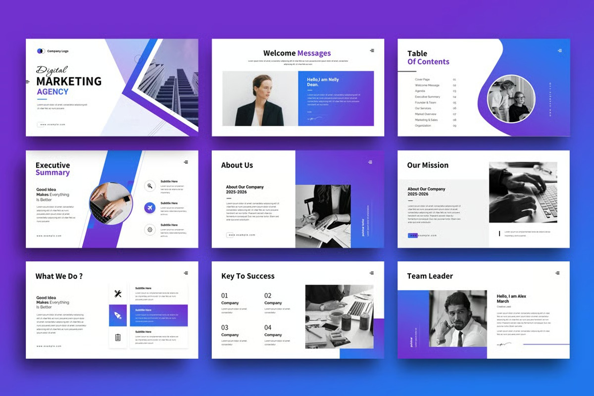 Digital Marketing Agency Presentation preview 4