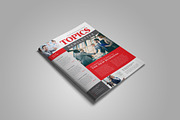 Business Newsletter Template Design, a Brochure Template by Layout Design (Thumbnail 1 of 5)
