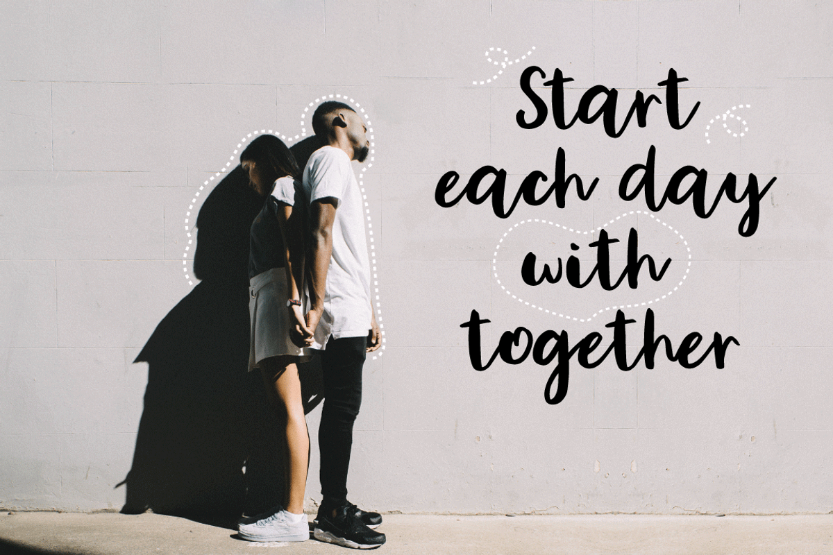 New! Sticky | script font preview 2