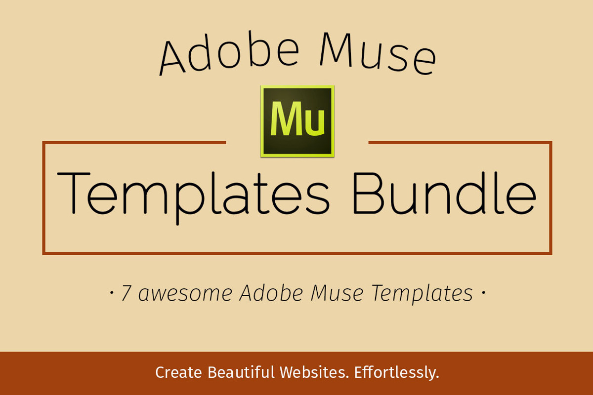 Adobe Muse Templates Bundle, a Landing Page Template by MuseTemplatesPro (Photo 1 of 8)
