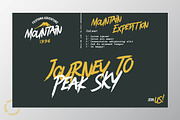 Tanisher | Urban Brush Font, a Script Font by Denustudios (Thumbnail 9 of 14)