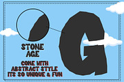 Stone Age, a Sans Serif Font by Dm Studio (Thumbnail 2 of 7)