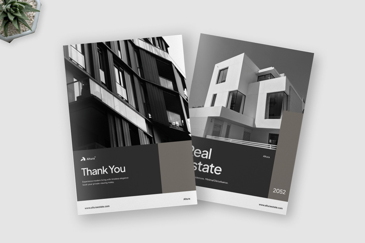 Clean Corporate Brochure Template, a Brochure Template by twinstd (Photo 6 of 6)