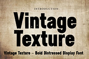 Vintage Texture, a Font by Wow Magic (Thumbnail 1 of 3)
