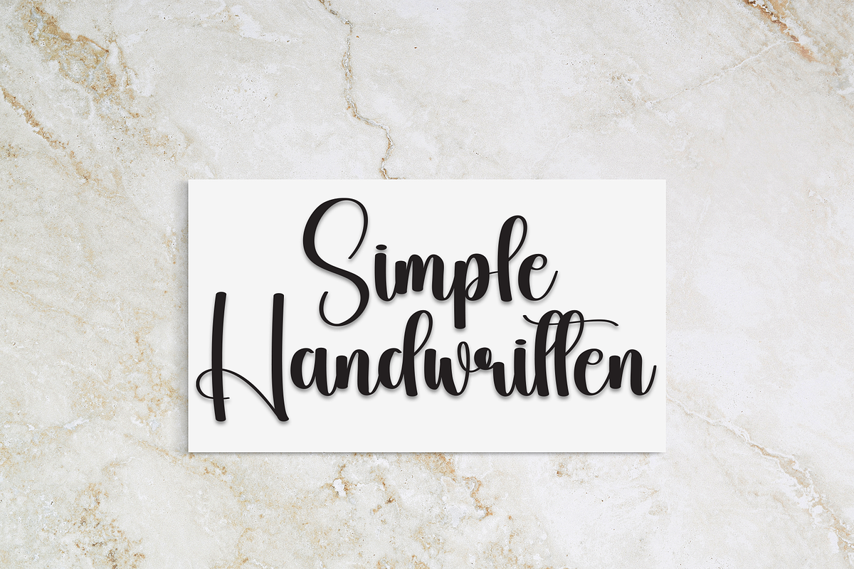 Thinkhoney | Script Font, a Handwritten Font by Scratchones (Photo 5 of 9)