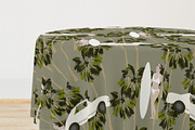 Tropical surf people vintage cars, a Pattern Graphic by Cotton Melon pattern Shop (Thumbnail 4 of 5)