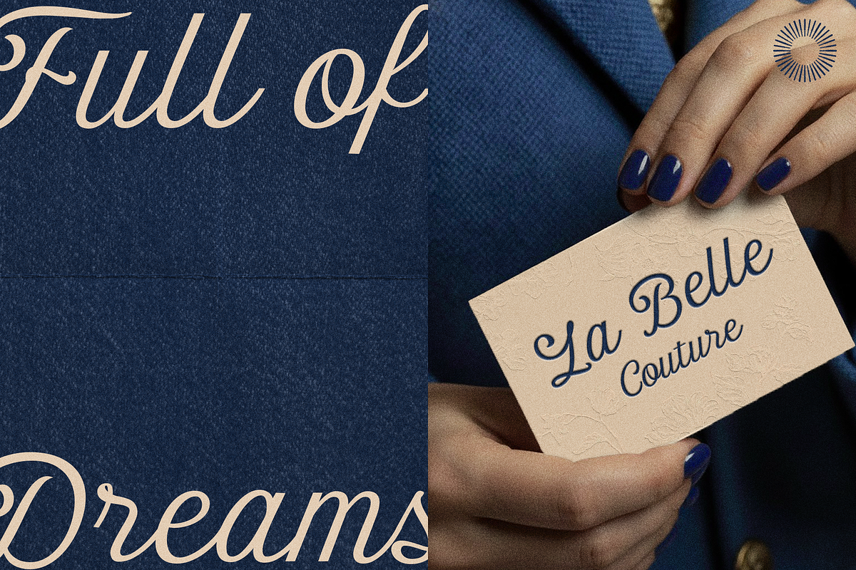 Believe in Me - Script, a Script Font by Setara Langit CreativeStd (Photo 4 of 12)