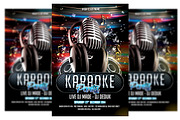 Karaoke Bundle 3 in 1, a Flyer Template by imadeDesign (Thumbnail 1 of 3)