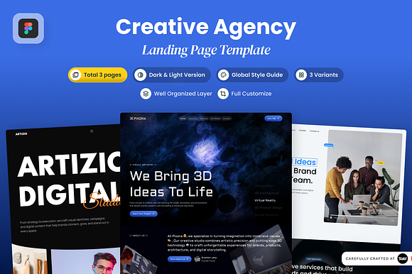 Bundle Creative Agency Landing Page preview 7