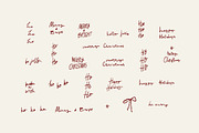 Vintage Christmas Clipart, a Decorative Illustration by Barkova Nadya (Thumbnail 6 of 9)