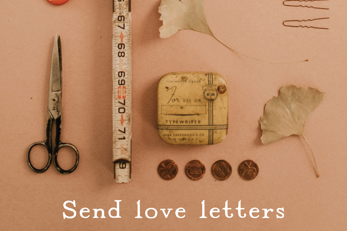 TYPEWRITER: Vintage & Antique Serif, a Font by Chez Núñez (Photo 4 of 5)