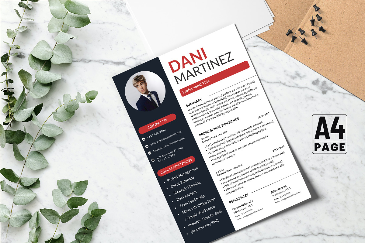 London Resume Canva Editable PDF, a Resume Template by Snapybiz (Photo 4 of 10)