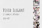 Vivid Elegant - Floral Patterns, a Pattern Graphic by Art Sproot (Thumbnail 1 of 8)