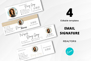 Email Signature Template Realtor, an Email Template by MediaKitTemplates (Thumbnail 2 of 5)