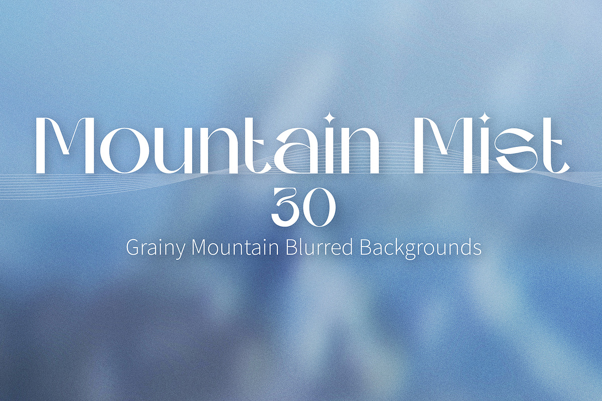 30 Grainy Mountain Backgrounds, a Background Graphic by Nadia Murash (Photo 1 of 8)