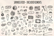 Japanese Food Vector Bundle, a Food Illustration by Violet LeBeaux (Thumbnail 3 of 3)