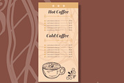 Vintage Coffee Shop Menu, a Templates & Theme by studiogstock (Thumbnail 3 of 5)
