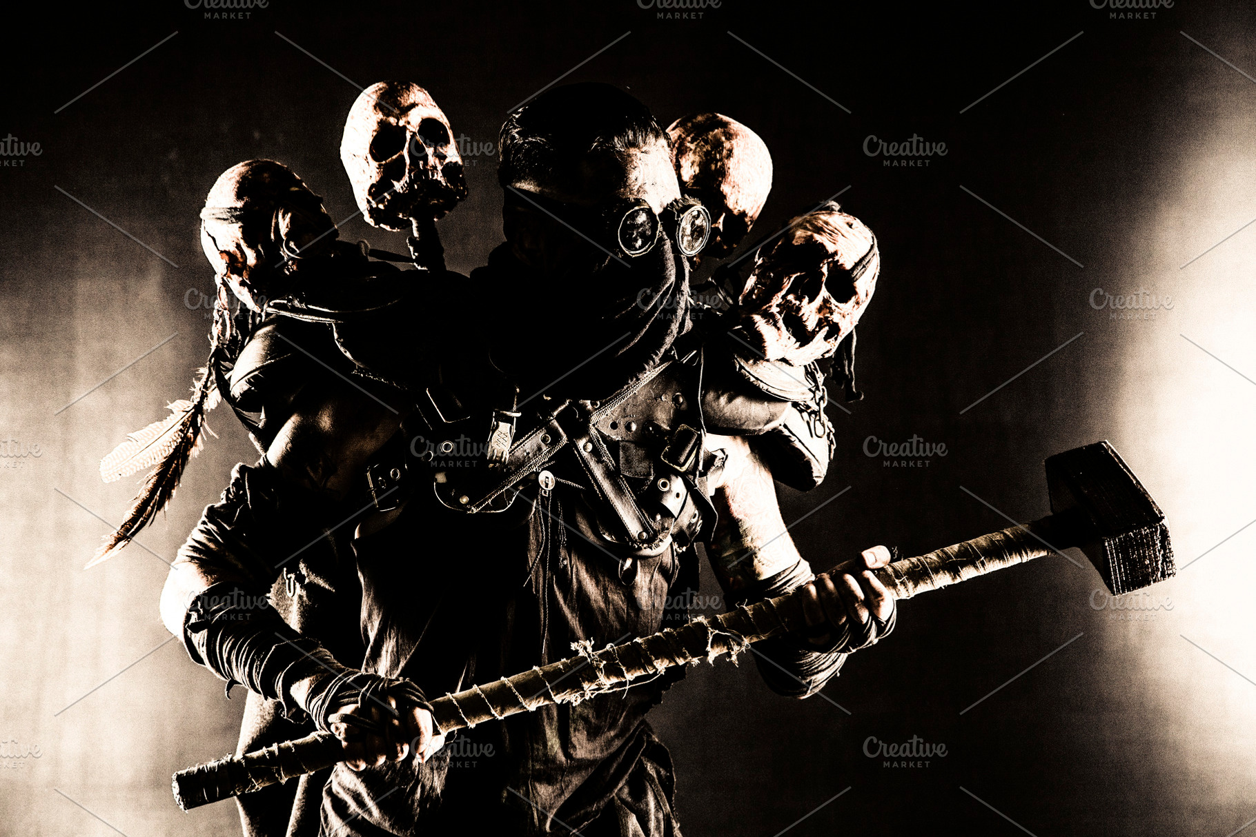 Nuclear postapocalypse creature stock photo containing disaster and cataclysm, a Person Photo by Getmilitaryphotos