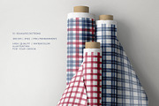 Plaid & Stripe Watercolor Patterns, a Texture Illustration by YarovaArt (Thumbnail 2 of 9)